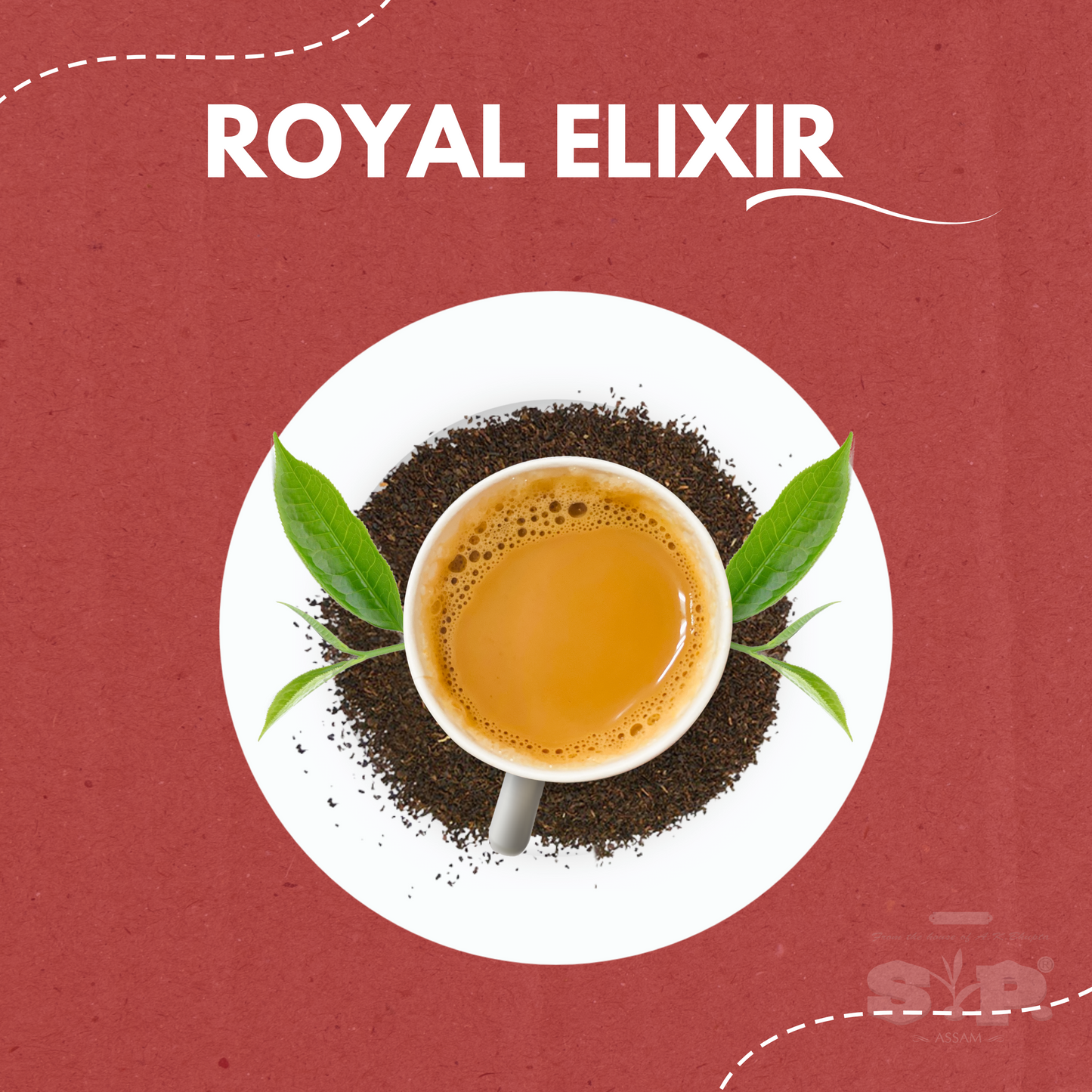 S.P Export Dust Chai | Golden Rich Assam Chai | Royal Elixir Brew |100% Natural Assam Chai | 250 gms Pack of 1